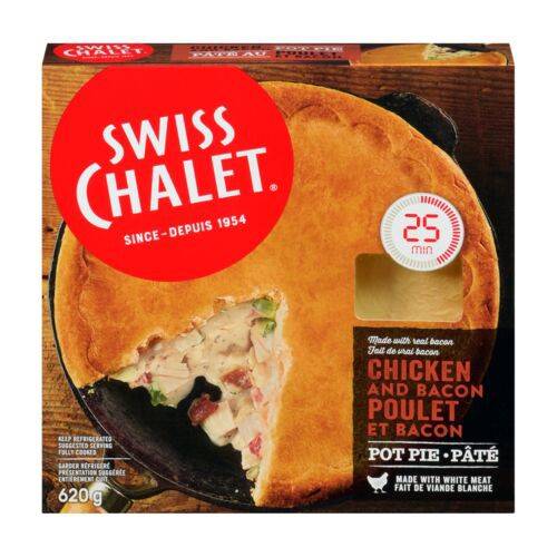 Swiss Chalet Chicken and Bacon Pot Pie Delivery Near Me Order Online