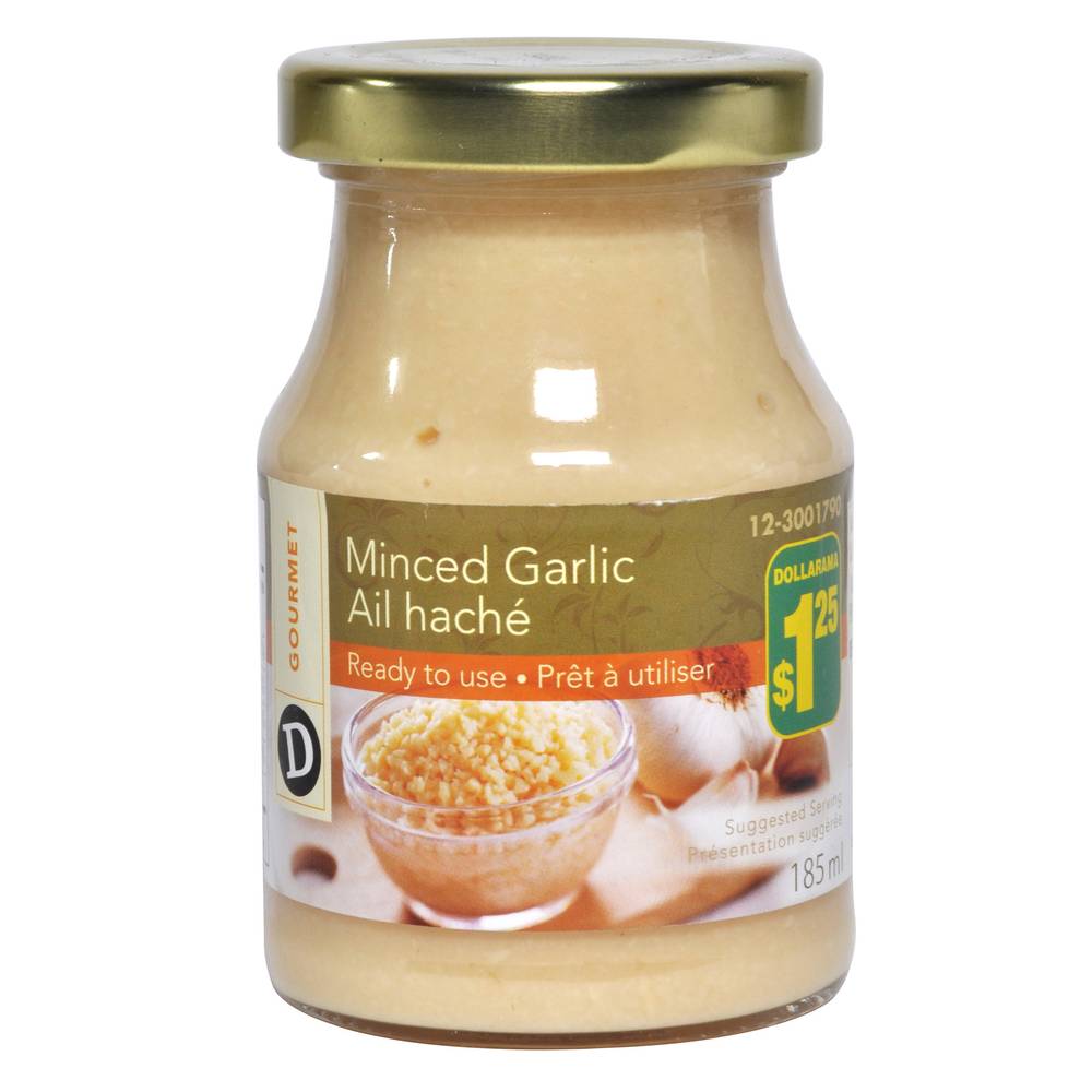 D Gourmet Minced Garlic