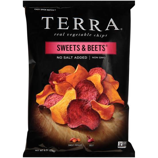 Terra Sweets & Beets No Salt Vegetable Chips