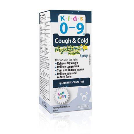 Kids 0-9 Night Syrup Cough & Cold (100 ml)