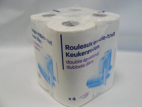 Carrefour Essential - Rouleaux essuie-tout keukenrollen (4 pièces)