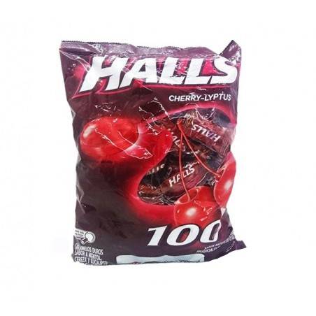 HALLS Mentas Cherry 100s