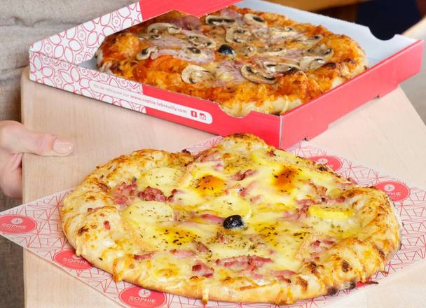 3+1 Pizzas à 35.60€