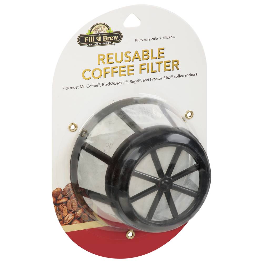 Fill n Brew Reusable Coffee Filter (1.6 oz)