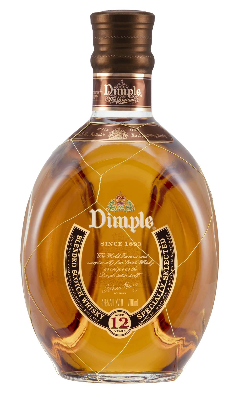 Dimple 12YO Blended Scotch Whisky 700ml
