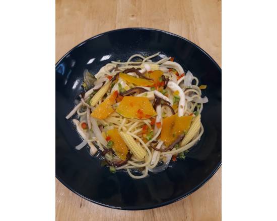 菌菇時蔬義大利麵