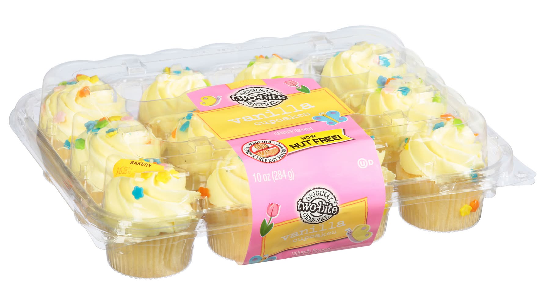 Two-Bite Vanilla Cupcakes (10 oz)