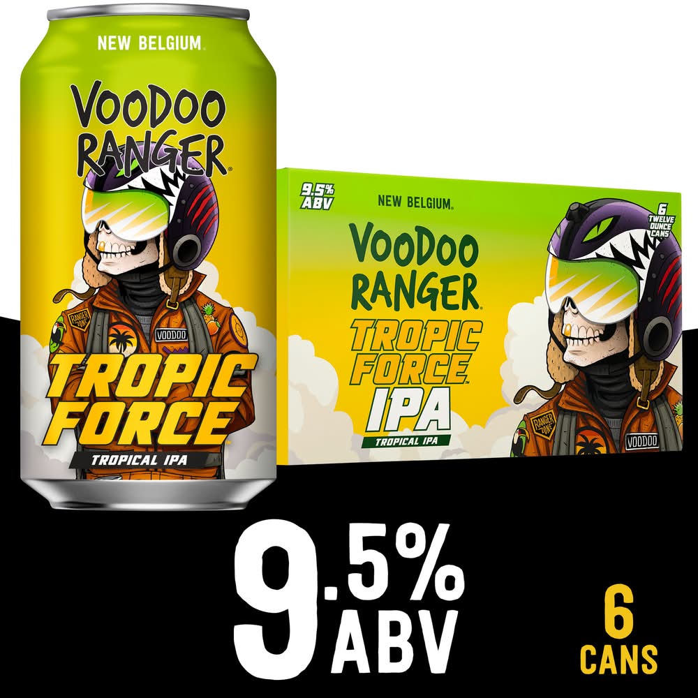 Voodoo Ranger Tropic Force Ipa Beer (6 x 12 fl oz)
