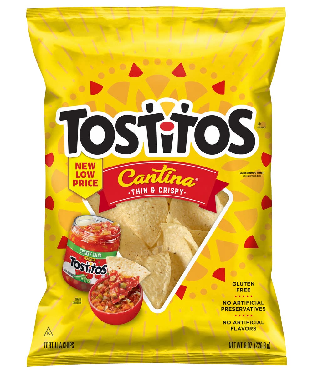 Tostitos Cantina Thin & Crispy Tortilla Chips (8 oz)