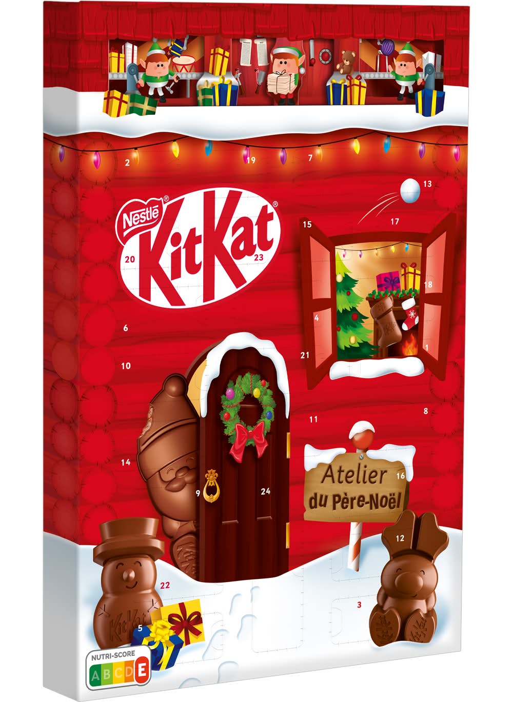 Nestlé - Kitkat calendrier de l'avent (209,6g)