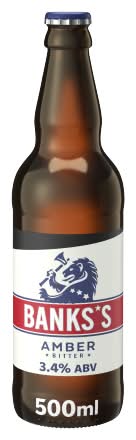 Banks's Exceptional Amber Bitter Ale Beer (500ml)