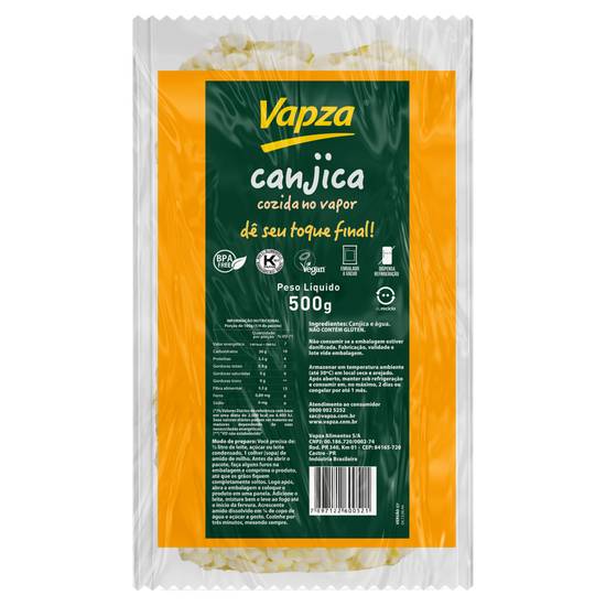 Vapza canjica cozida no vapor (500 g)