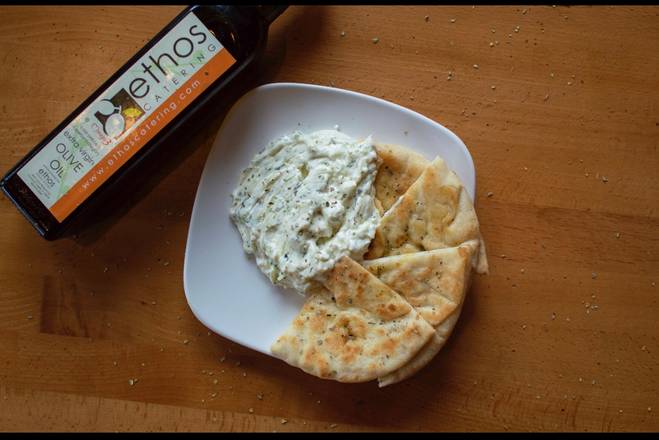 Tzatziki Served with Warm Pita