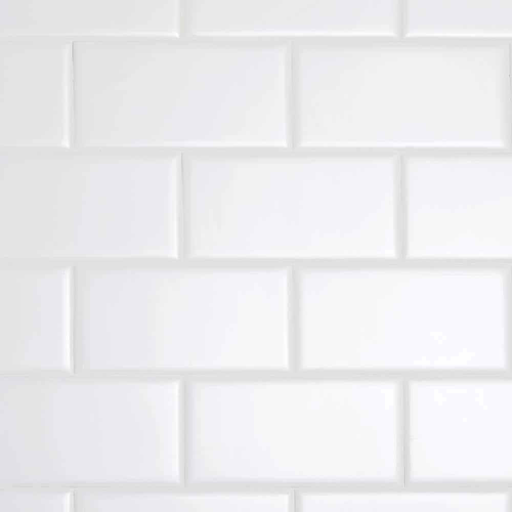 Daltile Restore 3 In. X 6 In. Ceramic Bright White Subway Tile (12.5 Sq. Ft. / Case)