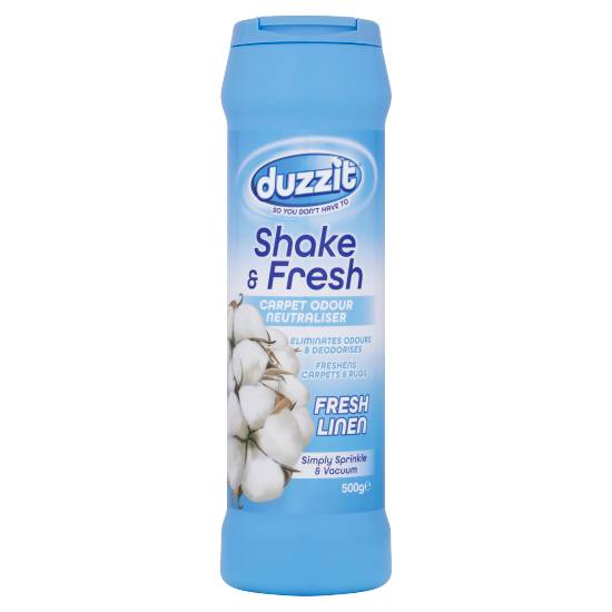 Duzzit Shake & Fresh Carpet Odour Neutraliser Fresh Linen