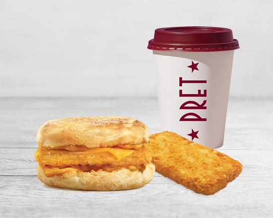 English Muffin Spicy Chipotle Chicken & Cheddar Combo