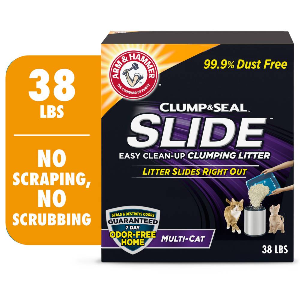 Arm & Hammer Slide Easy Clean-Up Litter (38.01 lbs)