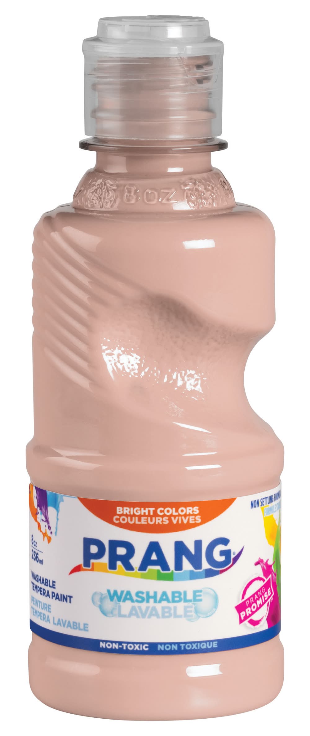 Prang Washable Tempera Paint, Peach (8 oz)