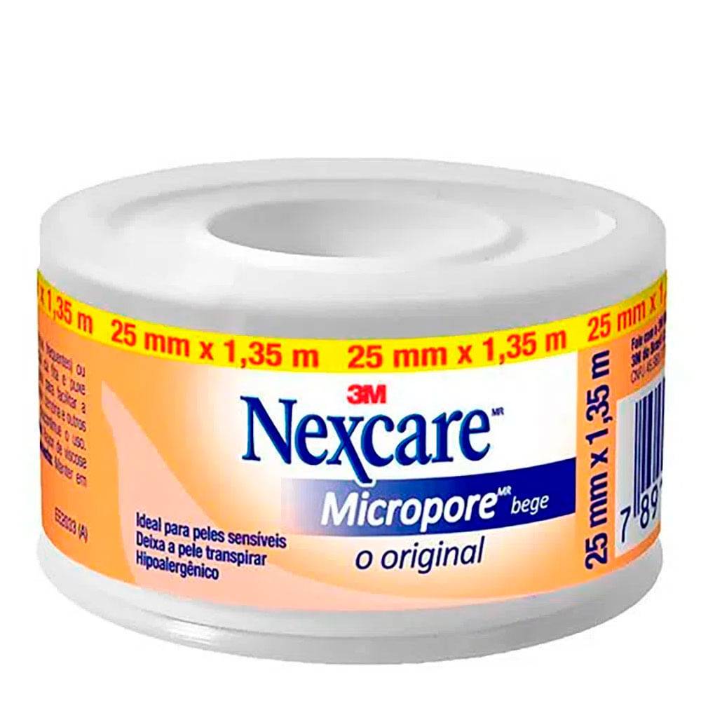 Nexcare · Fita micropore bege (300 g)