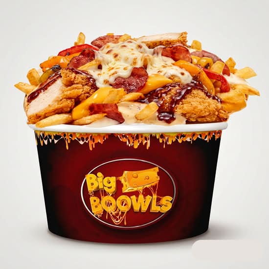 Menu oriental chicken bowl