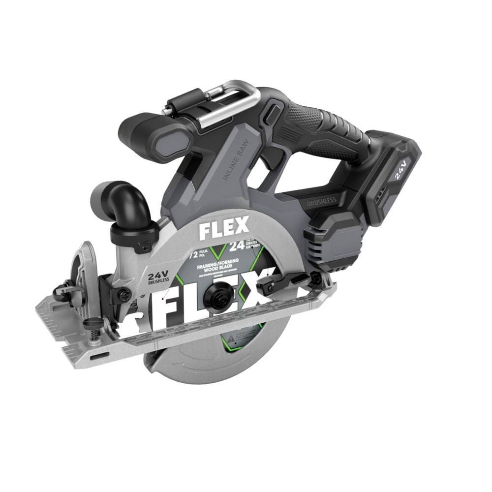 FLEX 24-volt 6-1/2-in Brushless Cordless Circular Saw (Charger Not Included) | FX2131A-Z