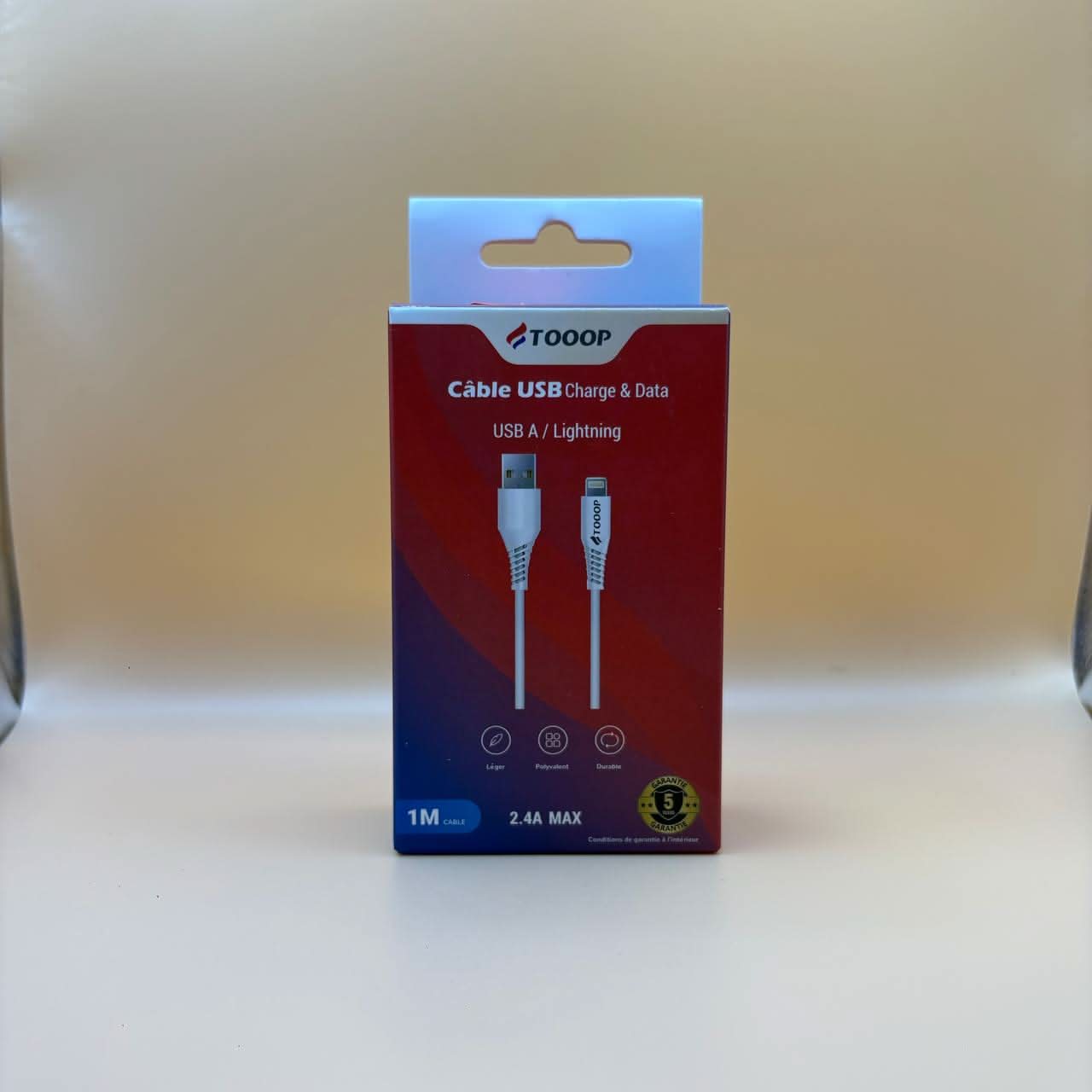 cableusb charge & data USBA / Lightning 1M