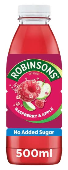 Robinsons Raspberry & Apple, Real Fruit Juice (500ml)