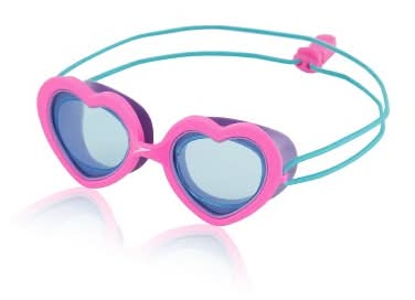 Speedo Kids Sunny Vibes Swim Goggles, Pink Heart