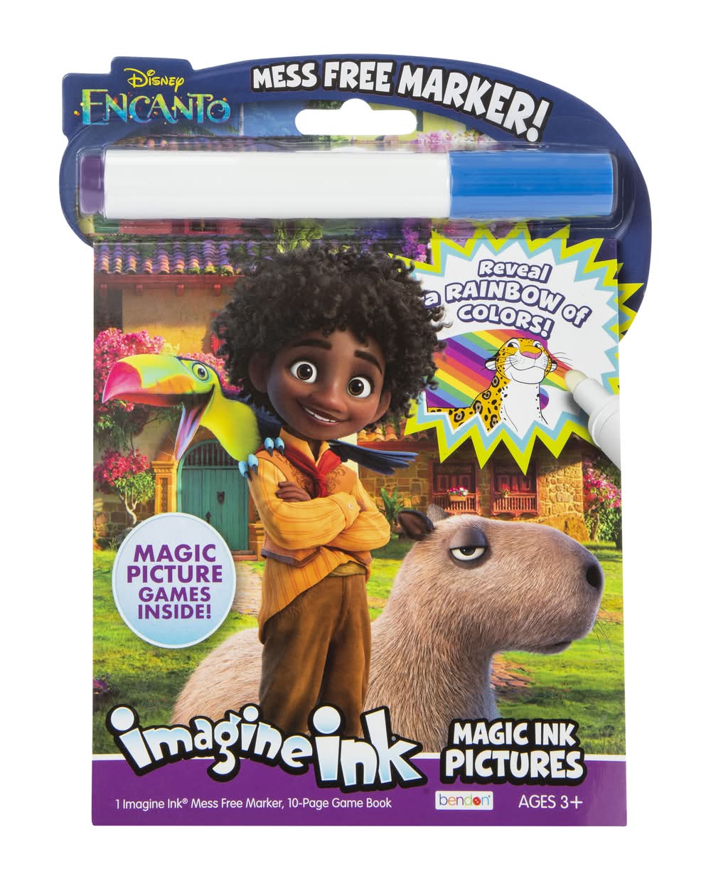 Imagine ink® Magic ink Pictures Mess-Free Coloring Book Encanto