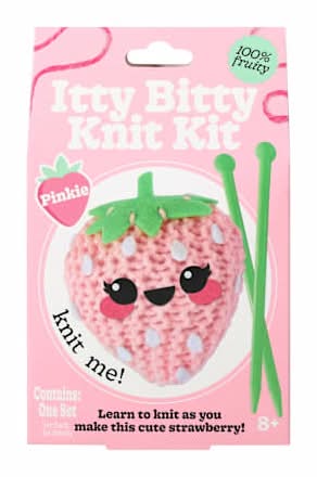 Itty Bitty Knit Kit Set Pinkie