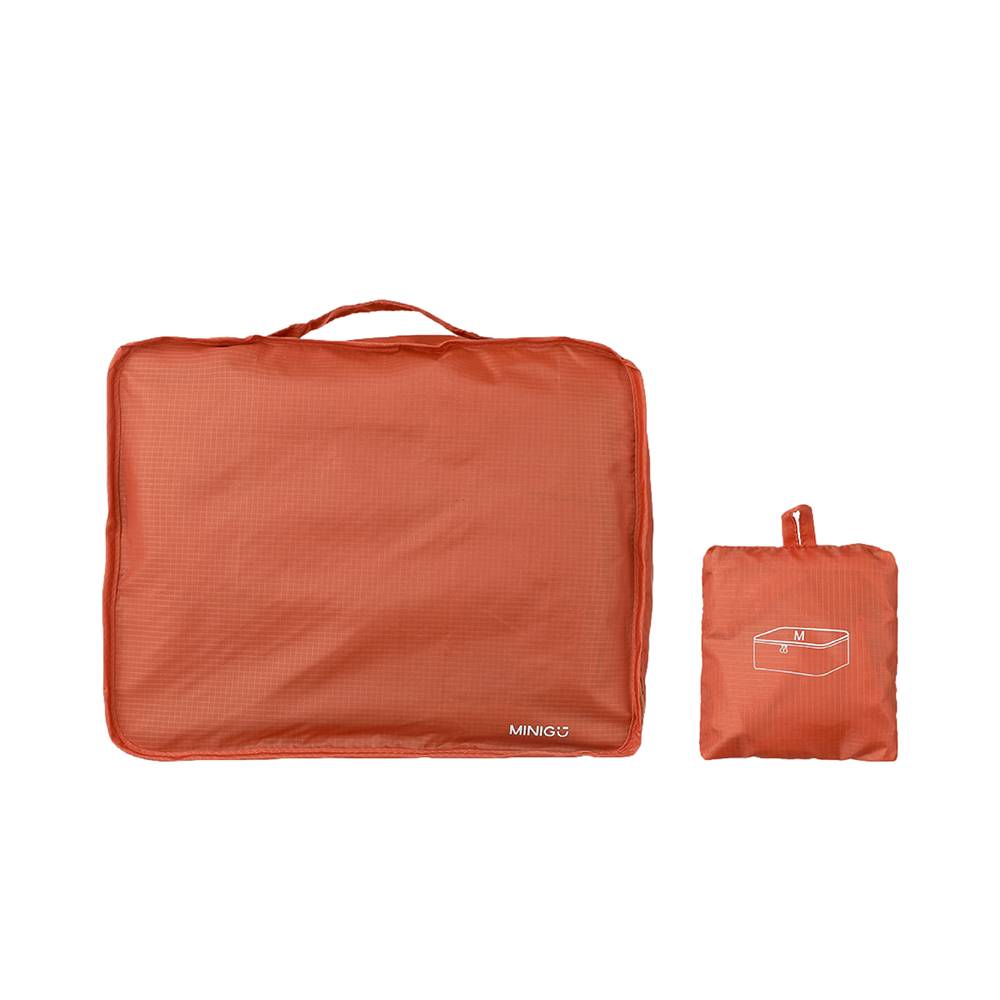 Miniso bolsa organizadora naranja (1 pieza)