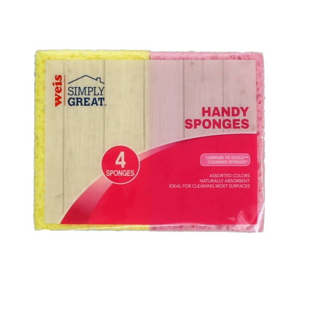 Weis Simply Great Handy Sponges Assorted Colors