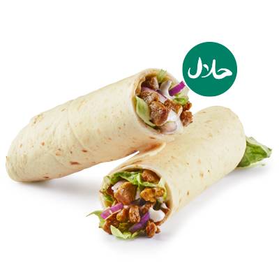 Shoarma halal wrap