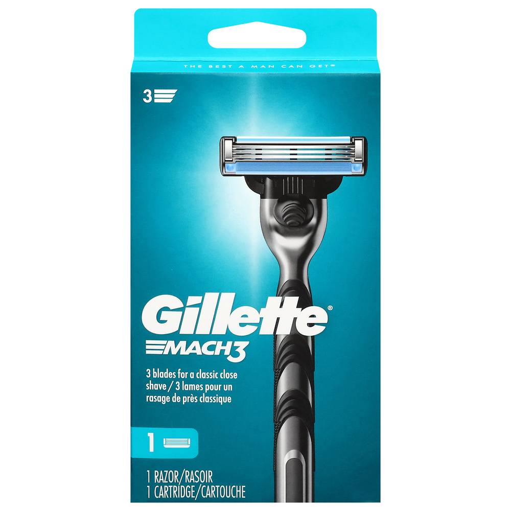 Gillette Mach3 Men's Razor (2.4 oz)