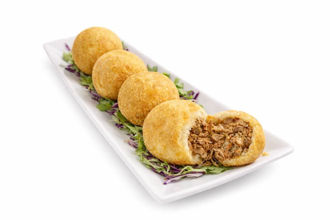 BOLITAS DE PANA  RELLENAS DE CARNE
