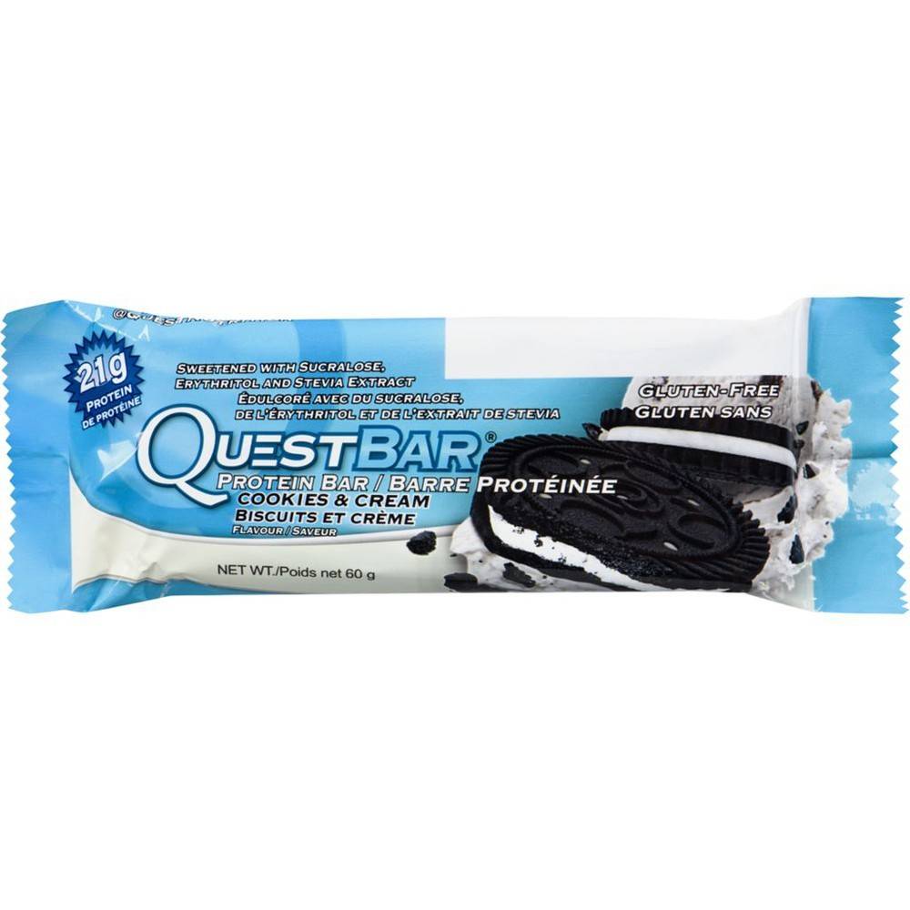 Questbar Cookies & Cream Protein Bar (60 g)