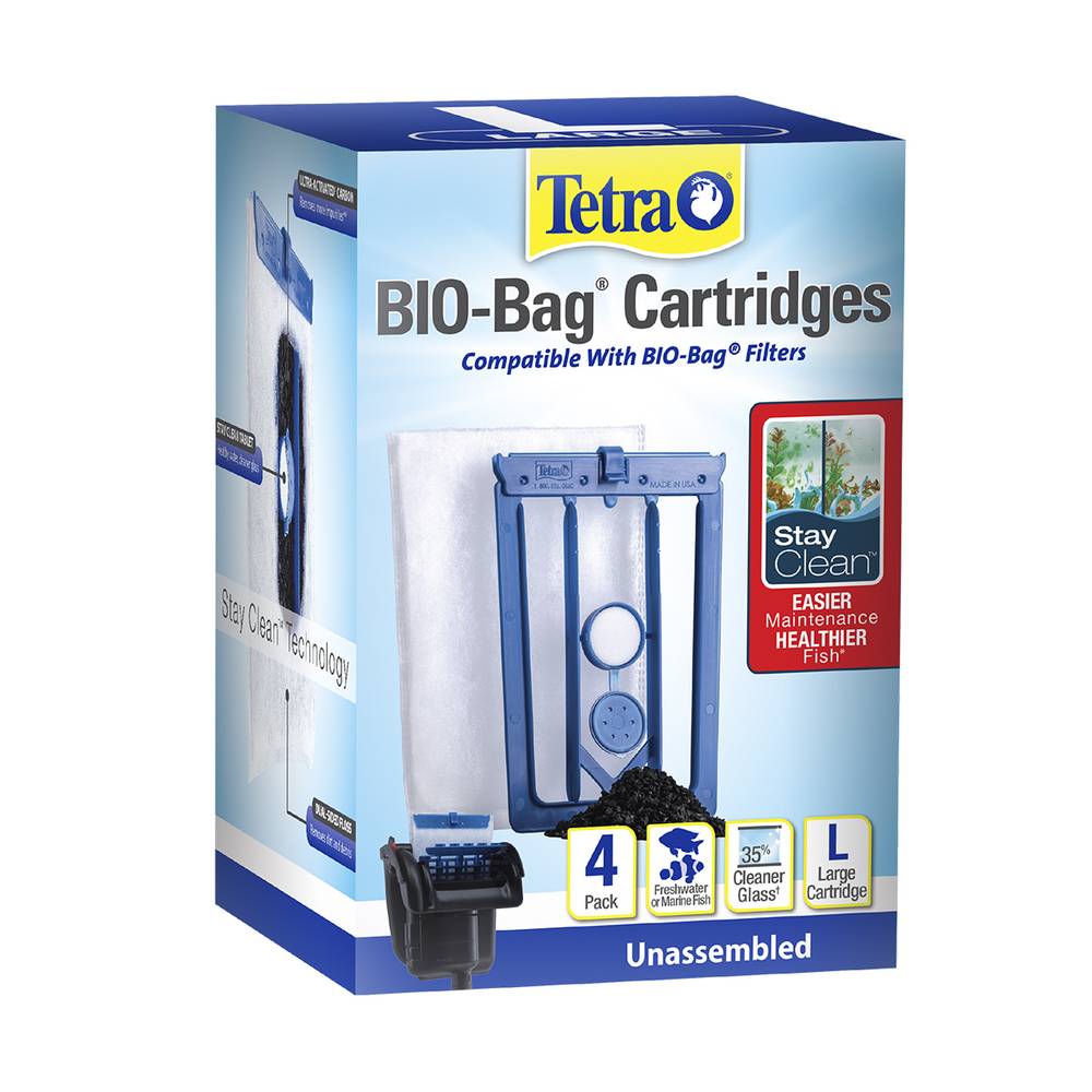 Tetra · Cartuchos para repuesto de filtro de acuario bio-bag, G