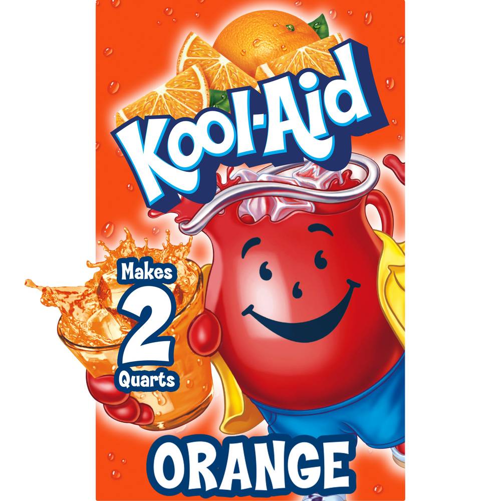 Kool-Aid Unsweetened Orange Powdered Drink Mix (0.15 oz)