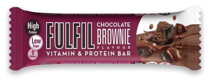 Fulfil vitamin and protein bar chocolate brownie 55g