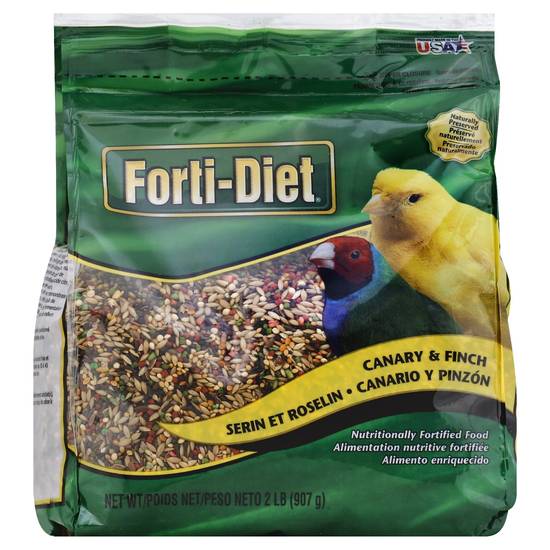 Forti-Diet Nutritionally Fortified Canary & Finch Food