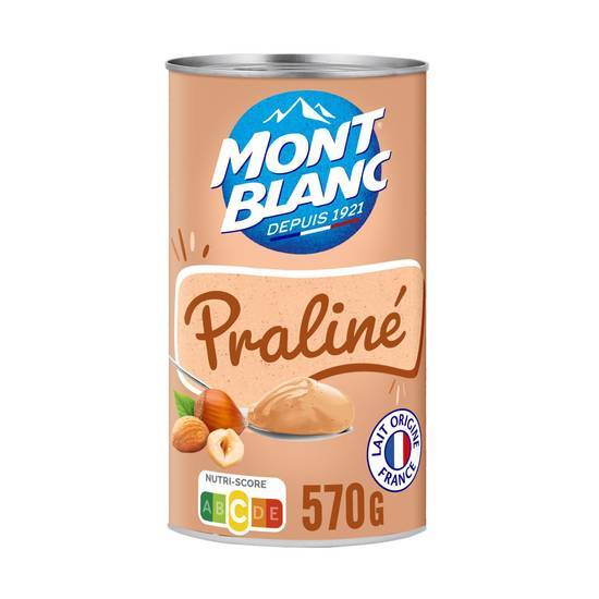 Mont Blanc - Crème dessert (praliné)