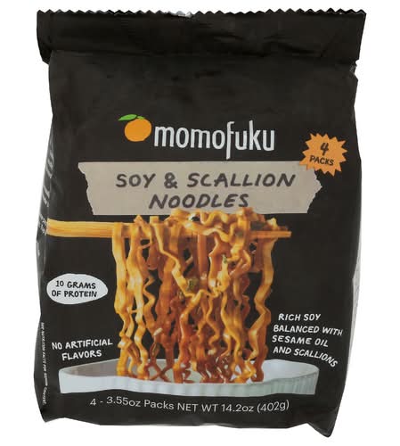 Momofuku Soy & Scallion Noodles 4 Pack