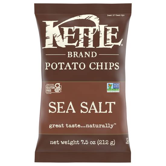 Kettle Brand Potato Chips (sea salt )