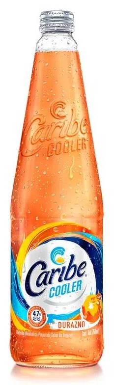 Caribe Cooler · Bebida alcohólica, durazno (750 ml)