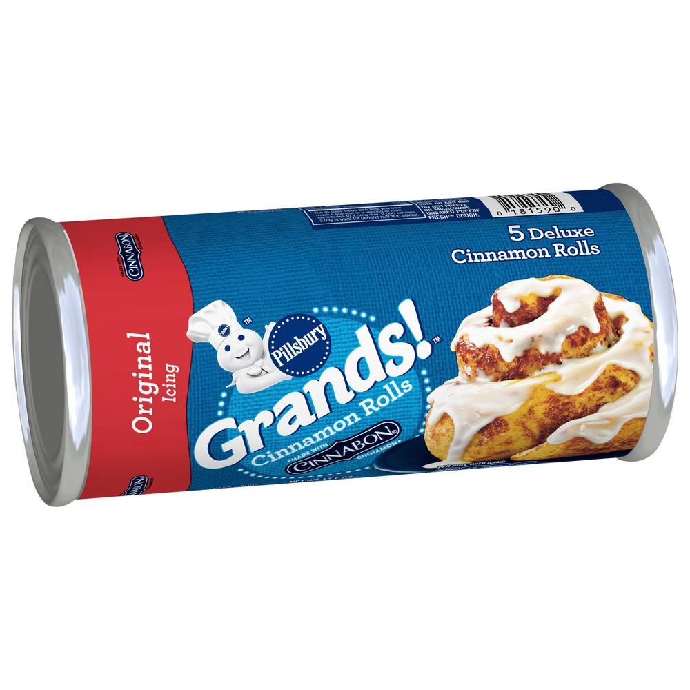 Pillsbury Grands! Cinnamon Rolls With Original Icing (5 ct)