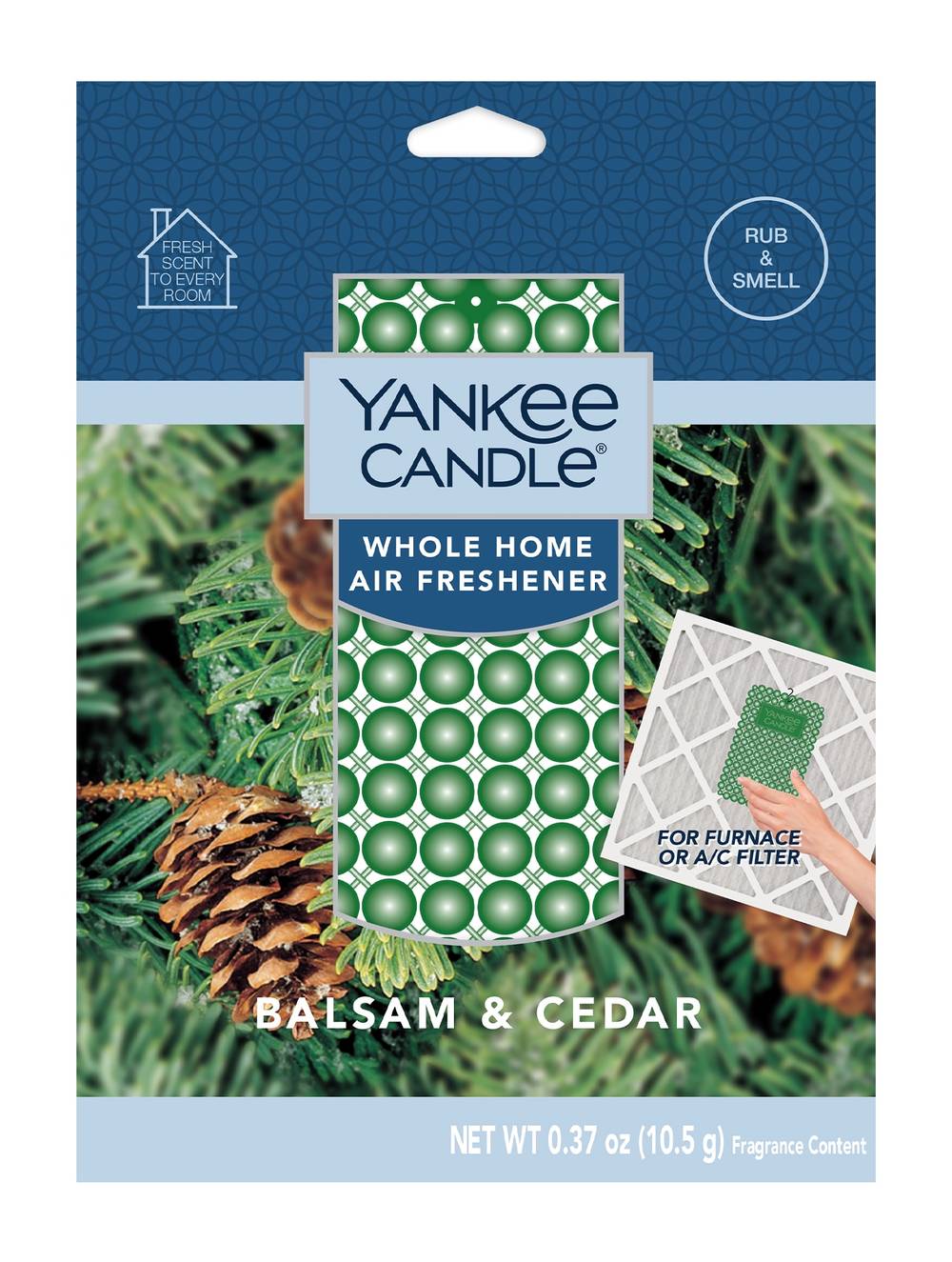 Yankee Candle Balsam & Cedar Scent (1.0 ea)