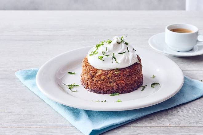 NEW!  Carrot Lava Cake