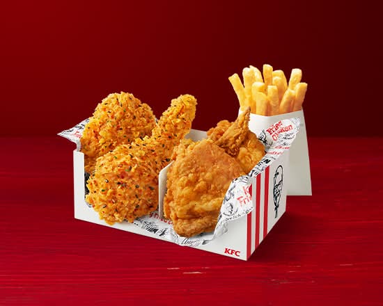 香るゆず七味チキン食べくらべ4ピースパック Chicken with Aroma of Yuzu Shichimi Compare-n'-Eat 4pcs Pack