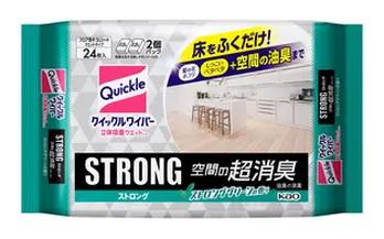 花王 クイックルワイパー STRONG - ストロンググリーンの香り (12 入 x 2)