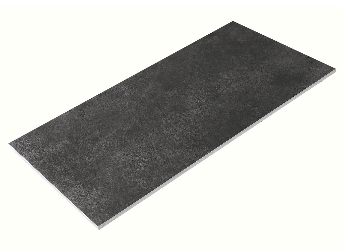 Duratile 30 x 60cm London Black Porcelain Floor Tile - Carton 6